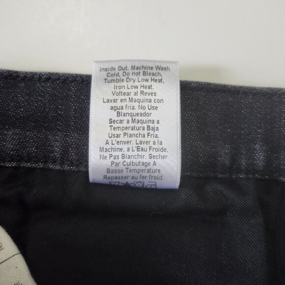 CURRENT/ELLIOTT | Stiletto Washed Black Star Jeans - Picture 9 of 13